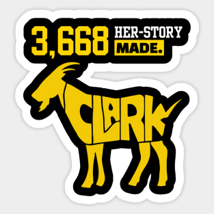 3,668 Her-Story Made Clark 22 Sticker